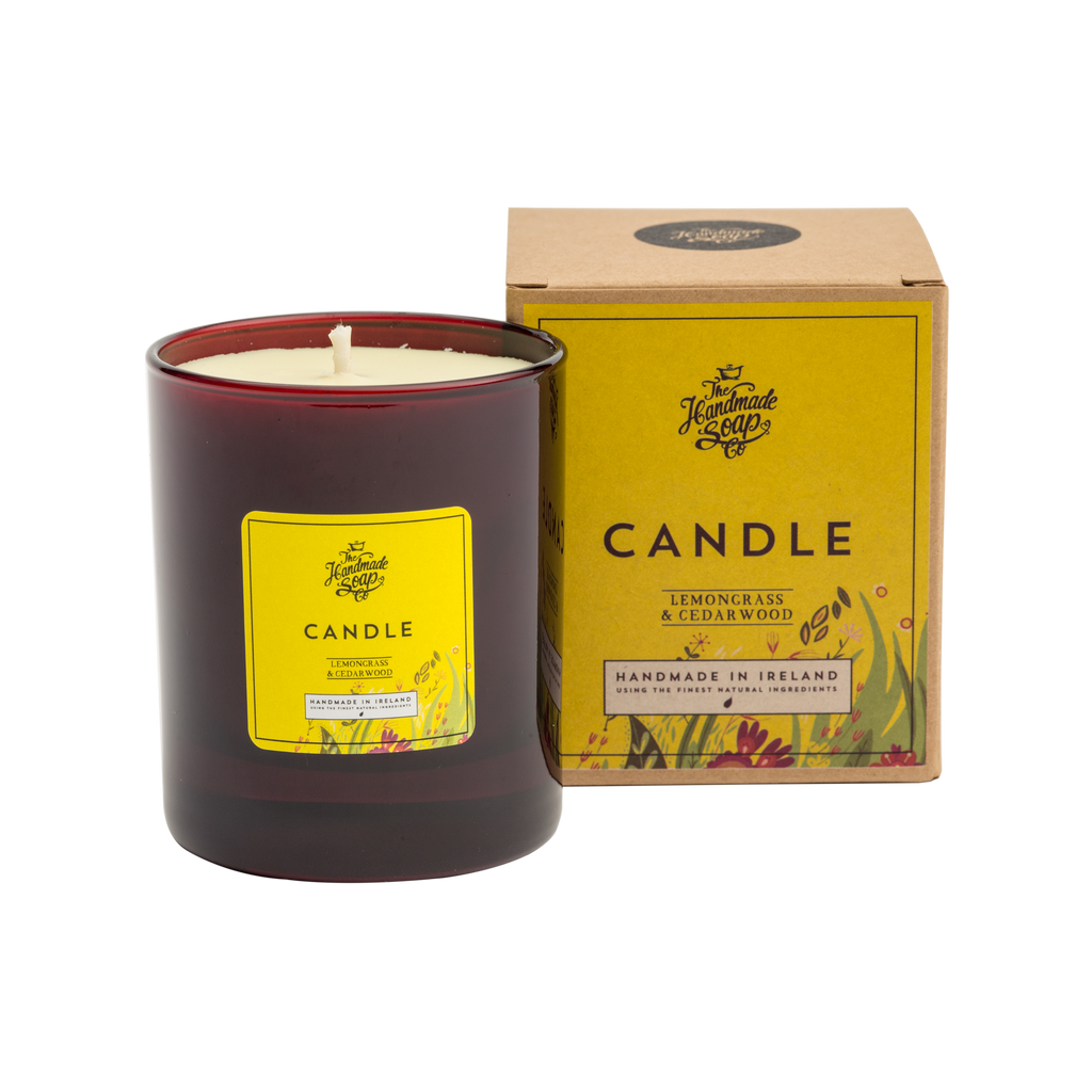 The Handmade Soap Company - Lemongrass & Cedarwood - Soy Candle